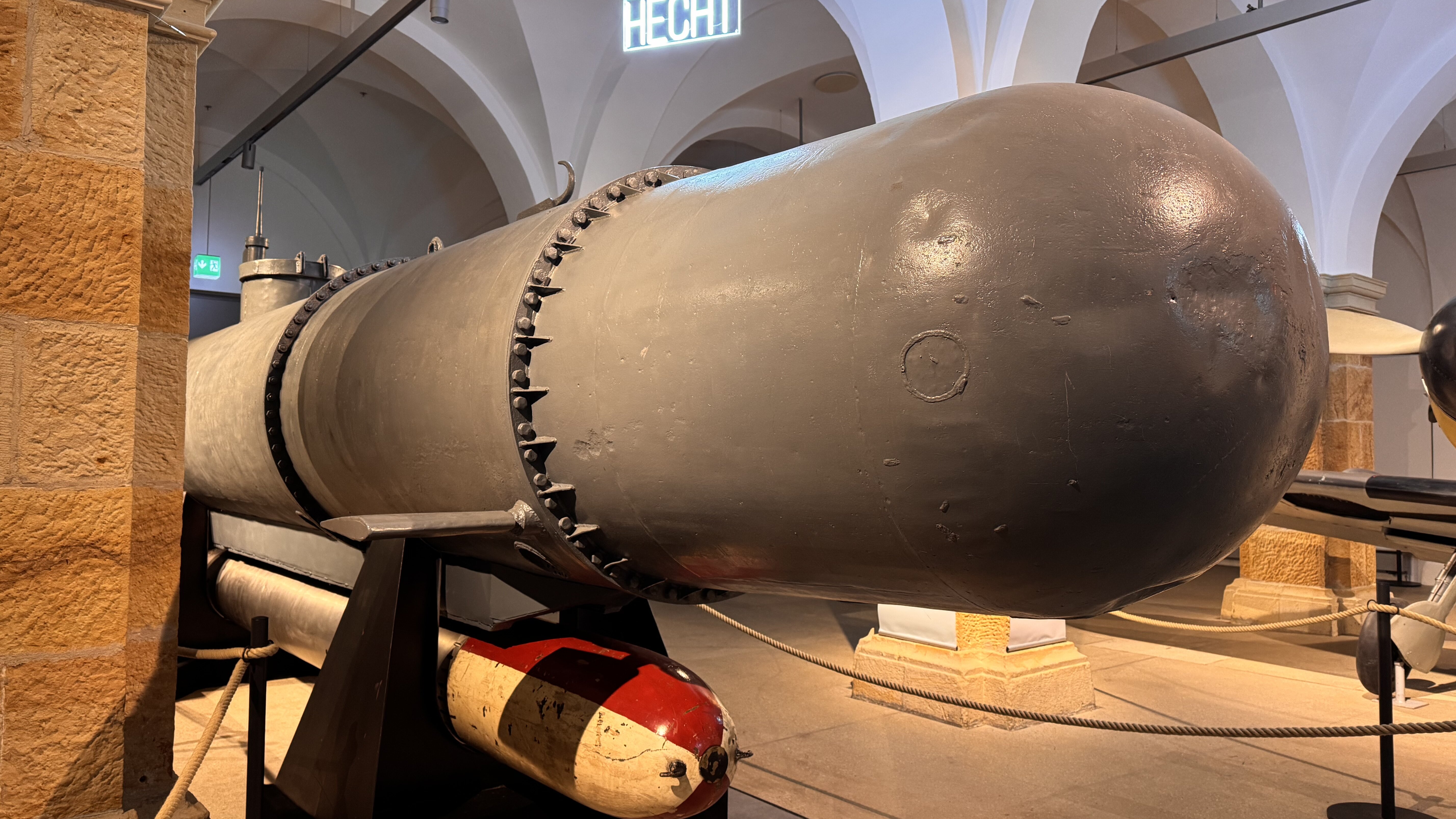 Abgebildet ist hier das U-Boot „Hecht“.  